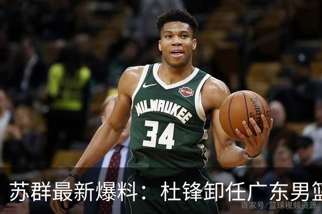苏群最新爆料：杜锋卸任广东男篮主帅，俱乐部或将聘外教，焦泊乔有望留队